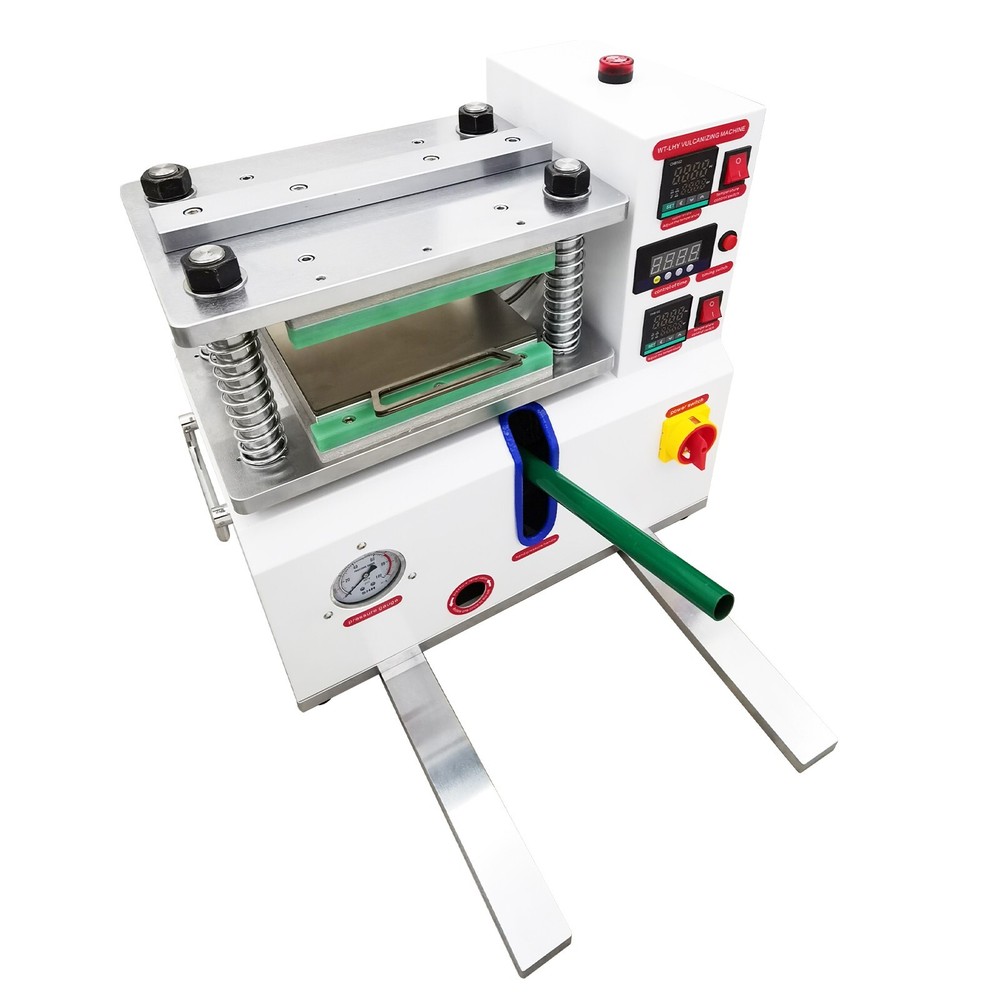 110V Flat Vulcanizing Press Machine PVC/Plastic/Rubber/Silicone Molding Machine
