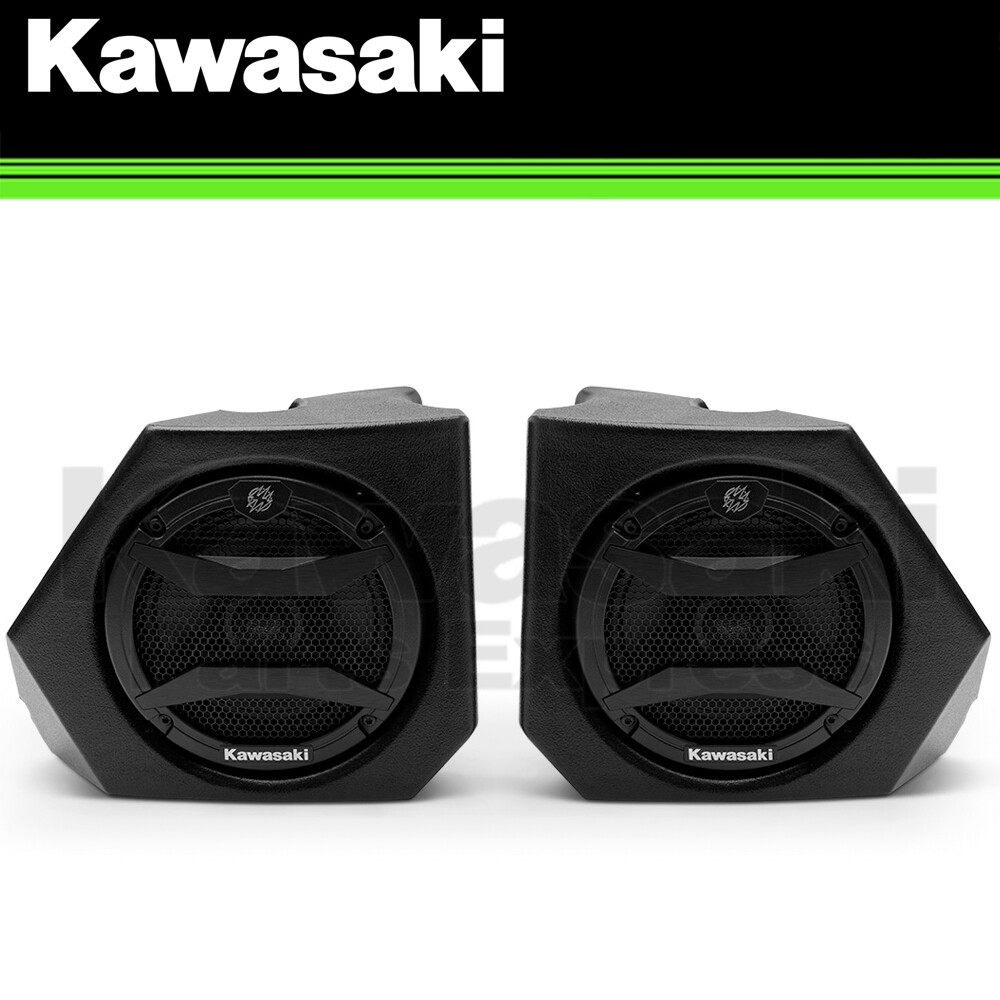 NEW 2020-2024 GENUINE KAWASAKI TERYX KRX 1000 REAR POD SPEAKER SET BY HIFONICS