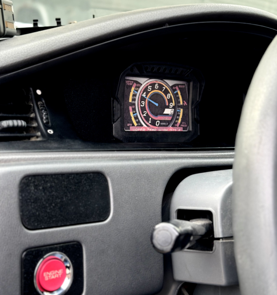 Civic 92-95 Dash Cluster FLUSH MOUNT for AEMCD5 EG