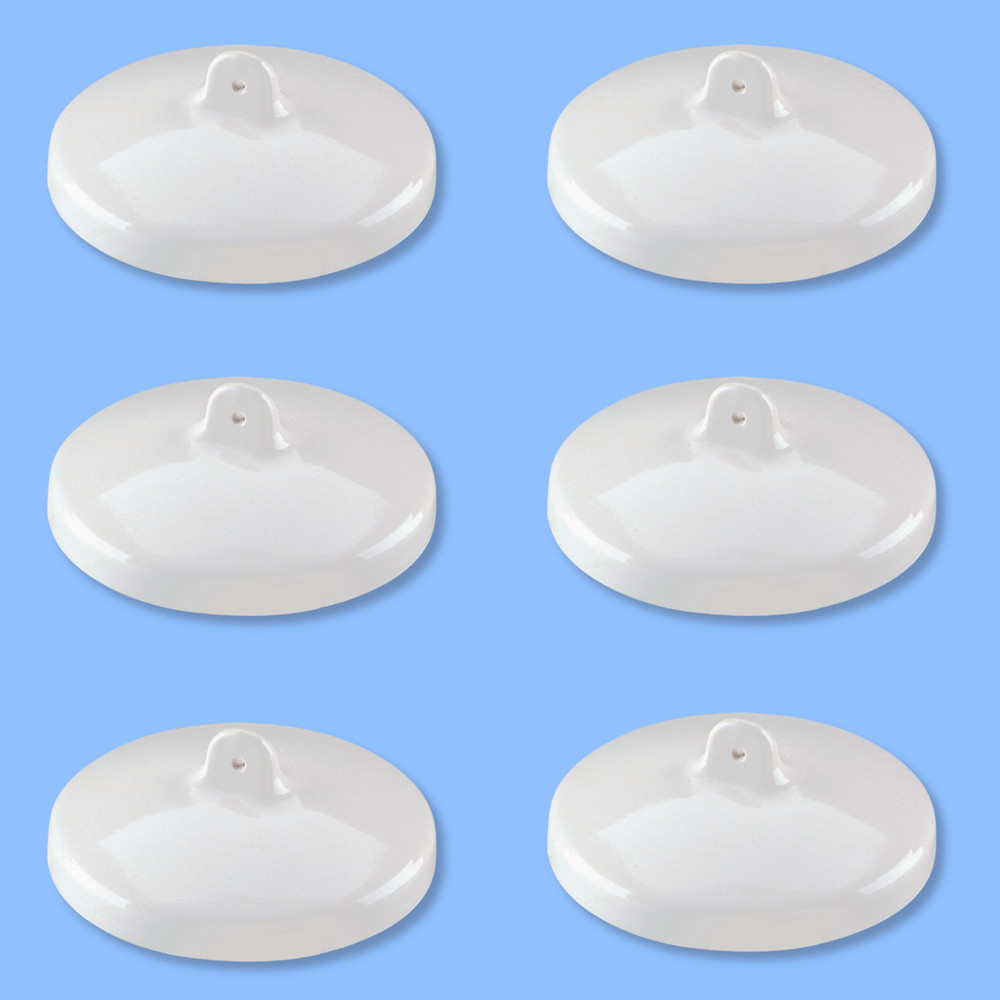 VWR 45mm Crucible Covers (6 Pack)