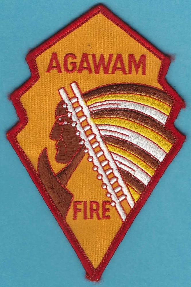 AGAWAM MASSACHUSETTS FIRE RESCUE PATCH