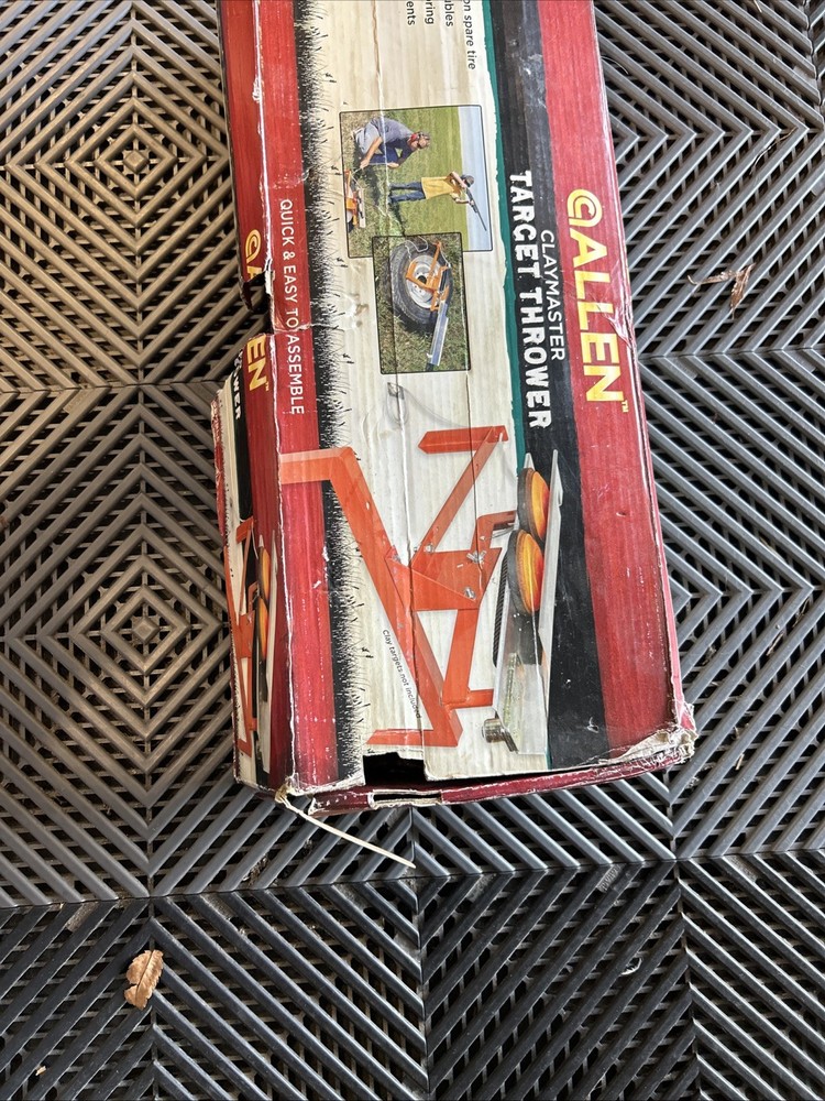 Allen Claymaster Adjustable Clay Thrower Target New Open Box