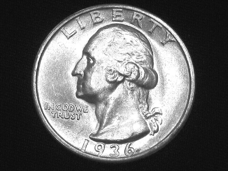 1936-S Washington Quarter --- Choice Uncirculated