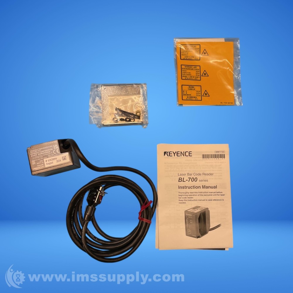 Keyence BL-701 Laser Barcode Reader FNOB