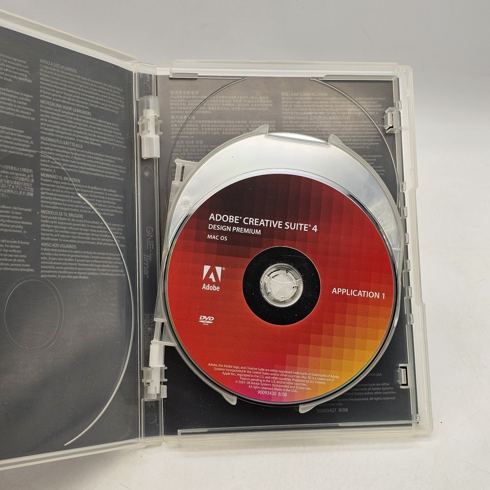 Adobe Creative Suite 4 Design Premium Full Version For Mac OS + Serial Number