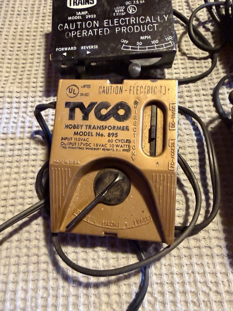(4) Vintage Model Train Transformers Tyco Life-Like TrainPack