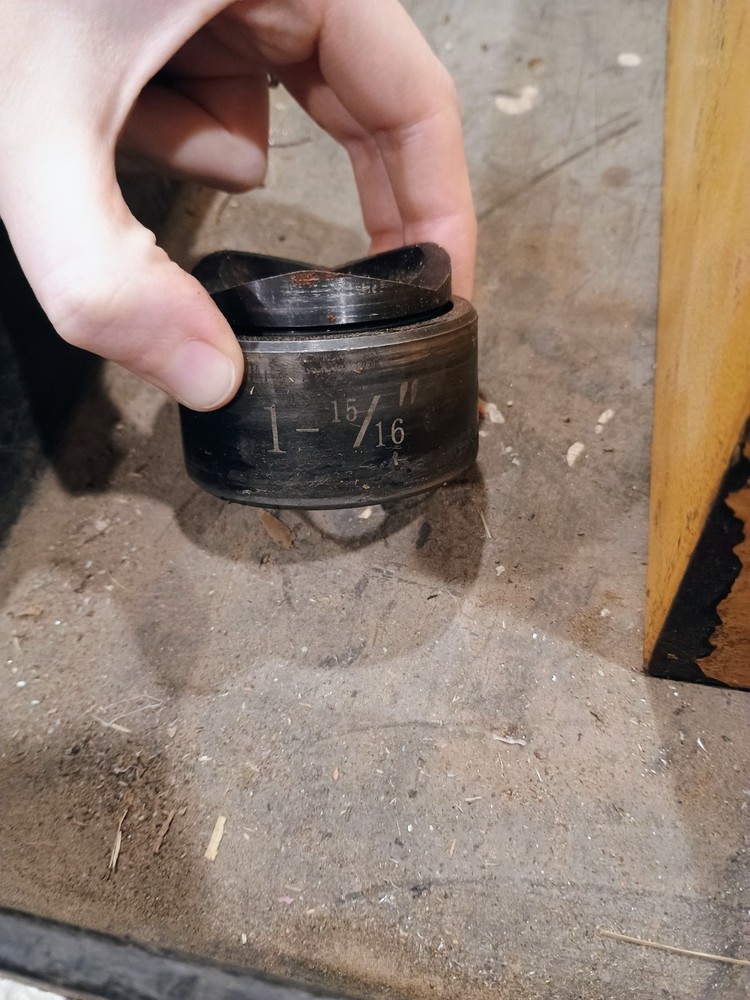 Manual Hydraulic Pump Knockout Driver Kit- SLIGHTLY USED