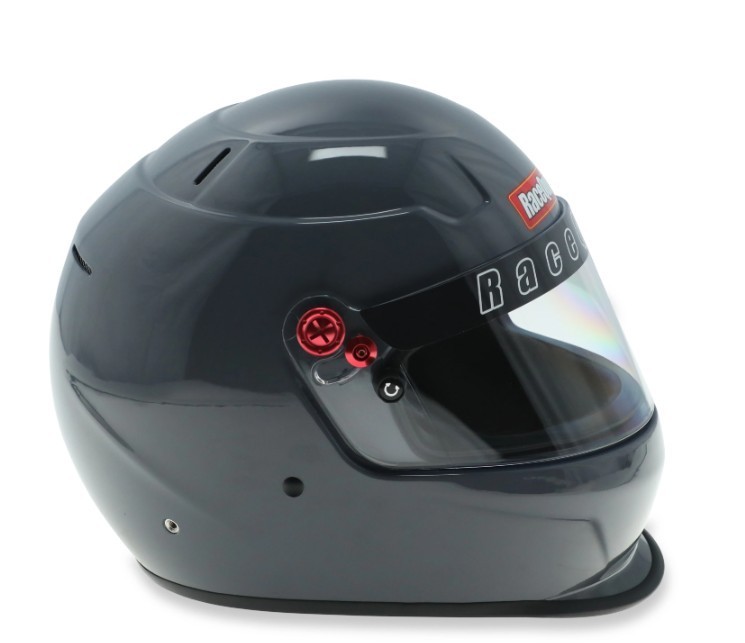 RaceQuip Pro 2025 Helmet Steel - Medium - Full Face