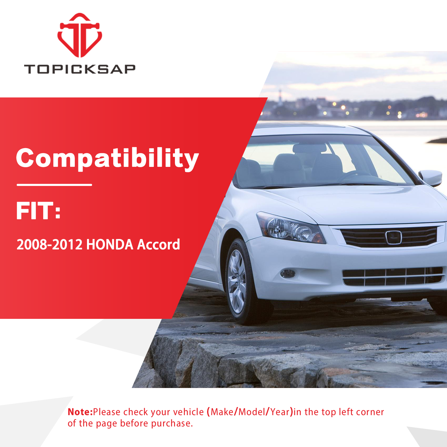 Suspension Front Upper Lower Control Arm for Honda Accord 2.4L 3.5L 2008-2012