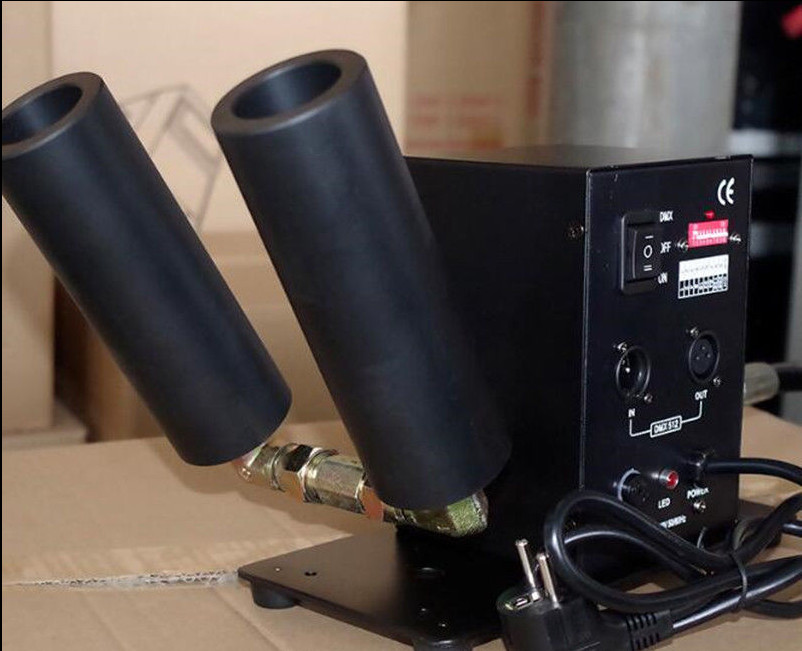 Double-Pipe CO2 Air Column Machine DMX 512 Switchable CO2 Column Jet Machine E