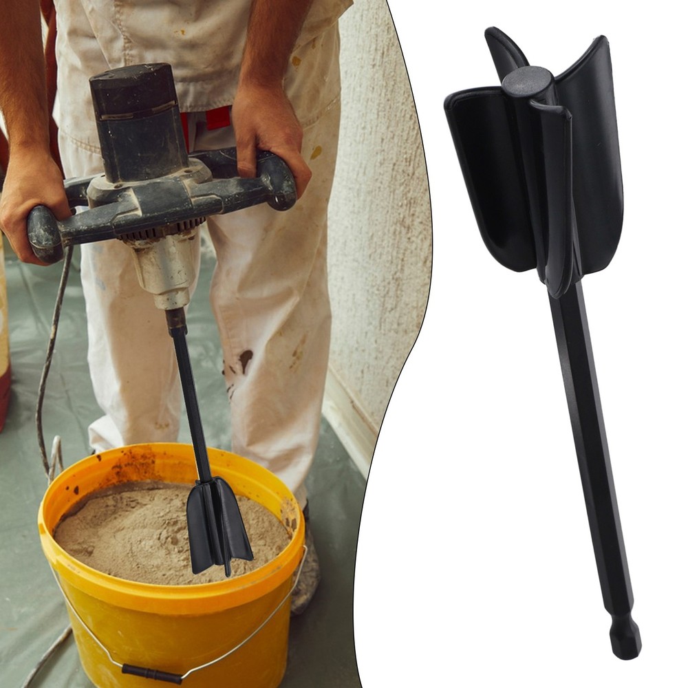 Epoxy Mixer Paint Drill Bit Attachment Paddle Consistency Liquid Tip Stirrer