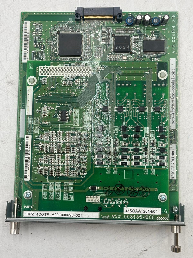 NEC GCD-4COTB Analog Trunk Card w/ GPZ-4COTF