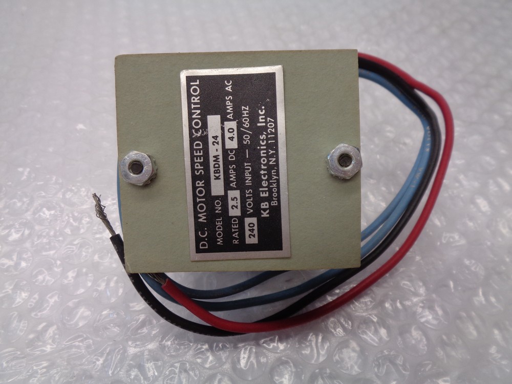 KB ELECTRONICS KBDM-24 SPEED CONTROL UNMP