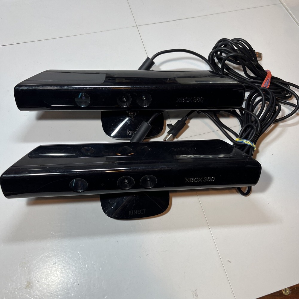 Microsoft Xbox 360 Kinect Sensor - Black (2 Sensors)