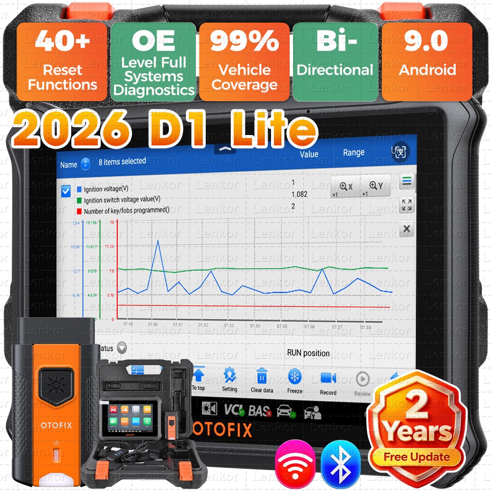 2026 OTOFIX D1 Lite Bidirectional Full System Car Diagnostic Scanner Tool Coding