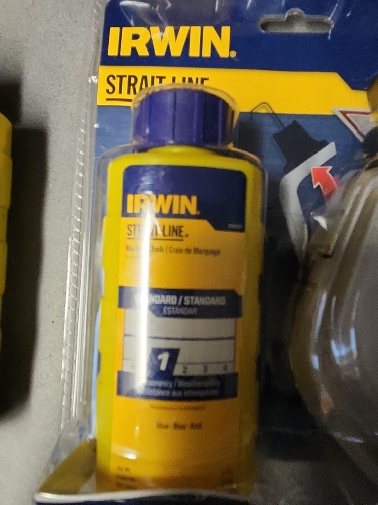 Irwin straight line chalk markers with refills READ DESCRIPTION!