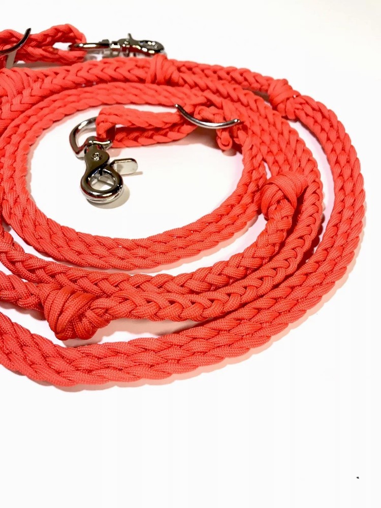 barrel reins orange