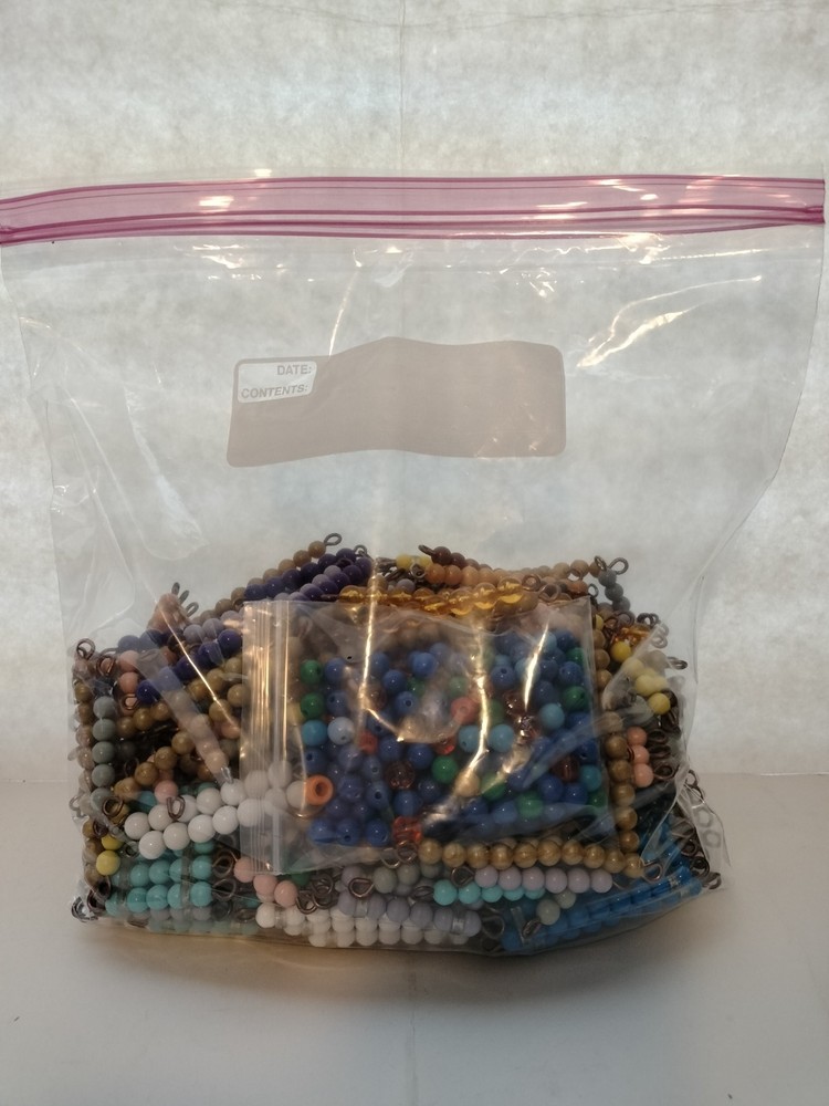 Huge Montessori Math Bead Material Lot