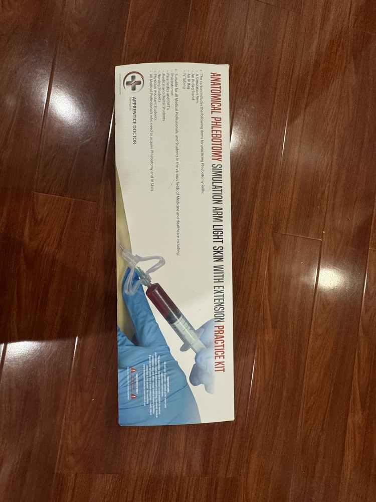 Apprentice Doctor Phlebotomy Practice Kit - Practice IV, Venipuncture, etc