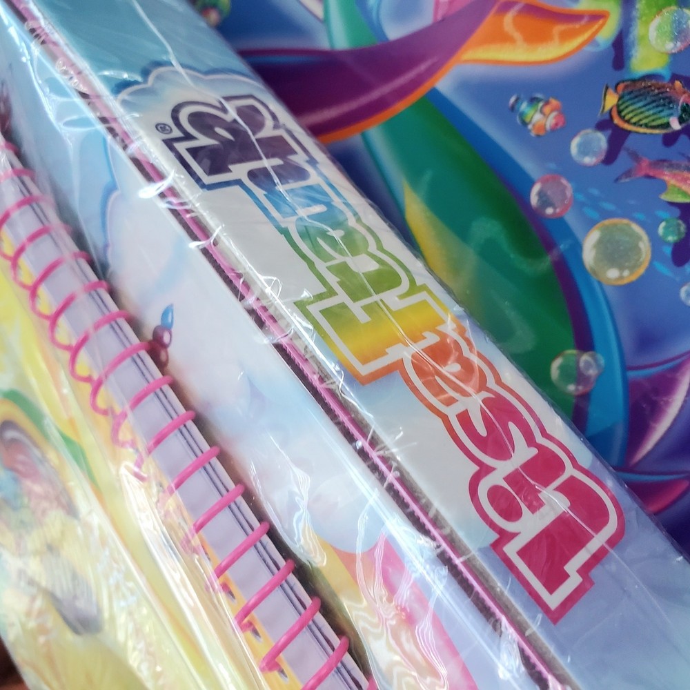 Lisa Frank 30th Birthday School Supply Bundle – Binder, Notebook & Folder