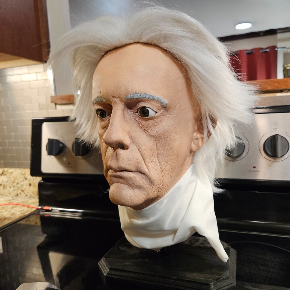 Doc Brown BACK TO THE FUTURE head bust