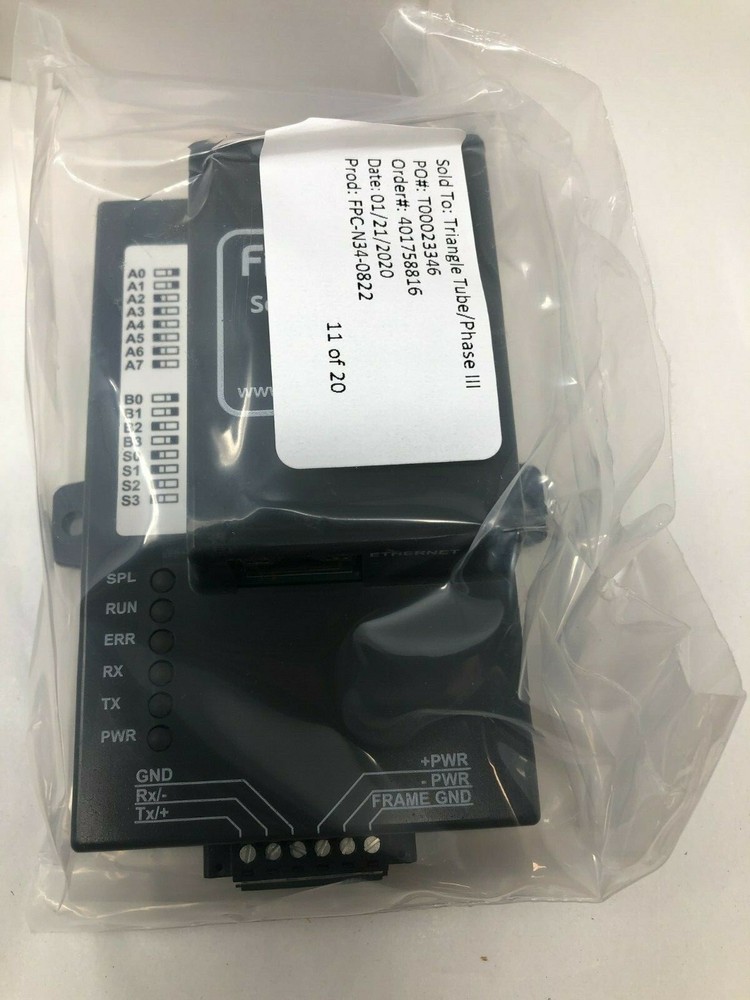 Triangle Tube PTCON22 ProtoNode Bacnet FPC-N34 For Triangle Boilers