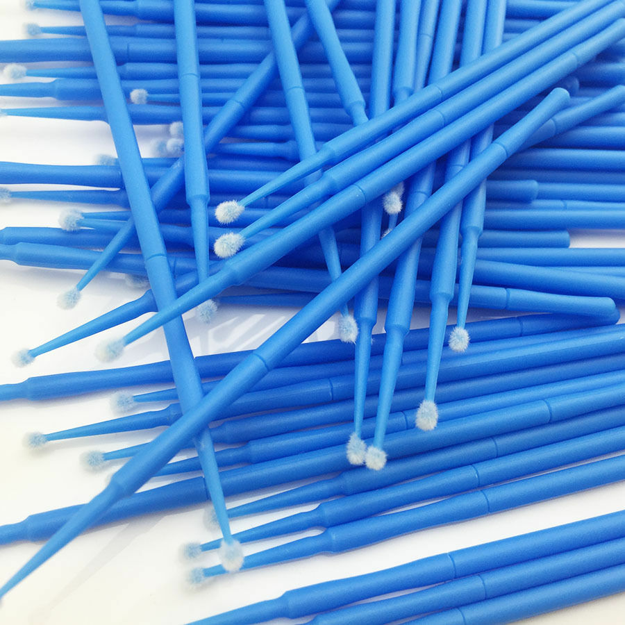 400 Pcs 2.5mm Dental Micro Brush Disposable Materials Applicators Stick Regular