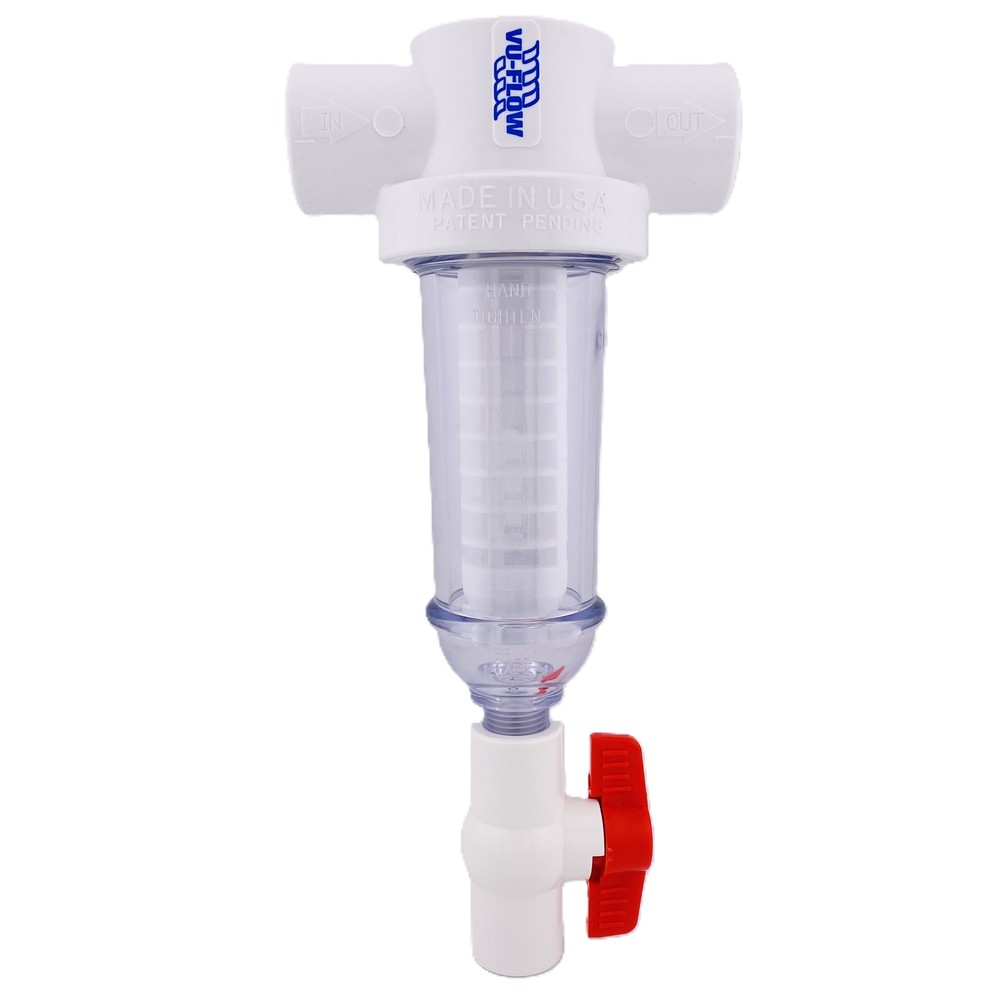 Vu-Flow VuFlow Rusco 1″ Poly Screen Filter System 60 Mesh