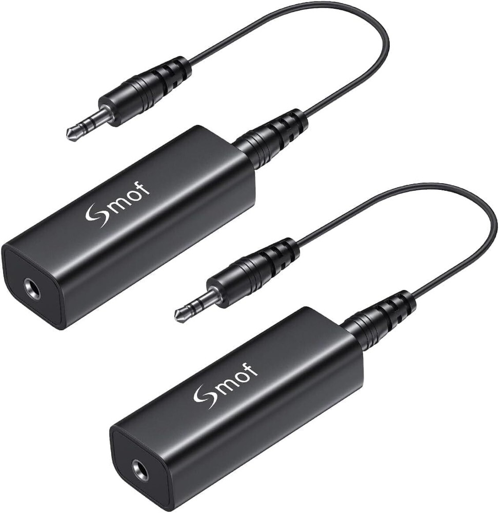 Plug & Play Ground Loop Isolator - 2 Pack Noise Eliminator for Clear Sound