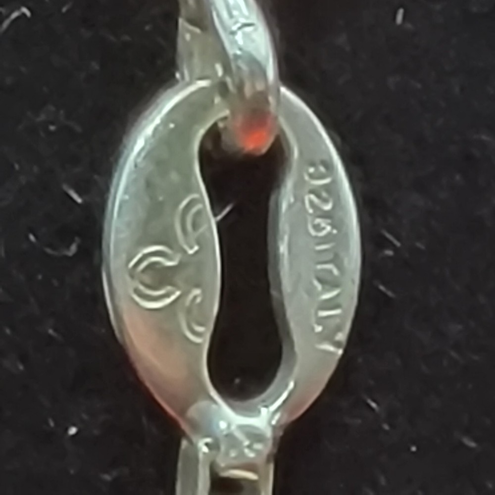 Vintage Silver Bracelet with Heart Design