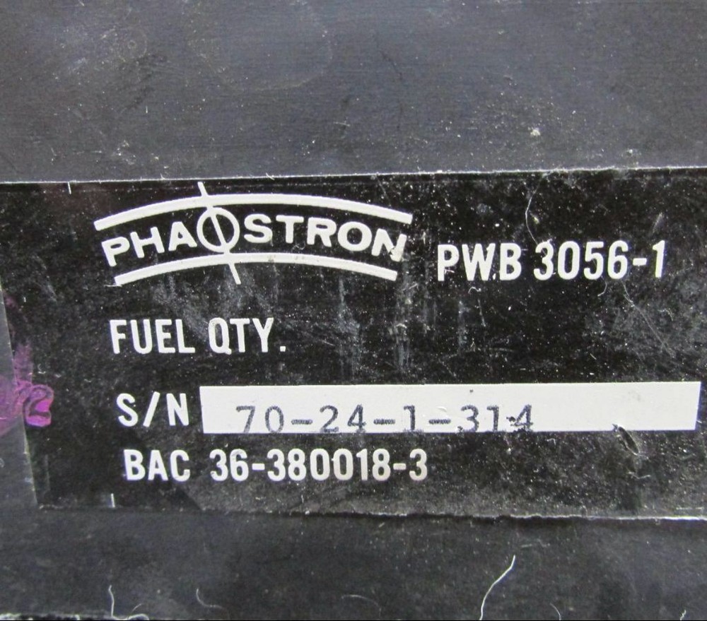 3056-1 Phaostron Fuel Quantity Indicator