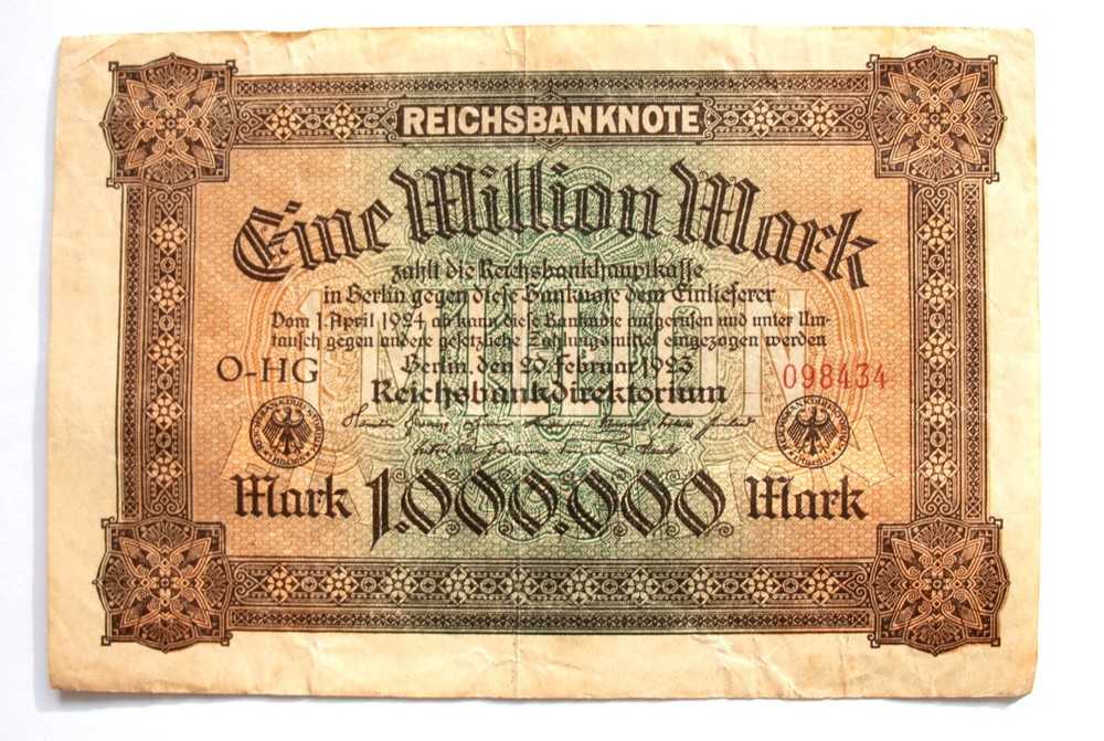 Germany 1 Million Marks 1923 Banknote