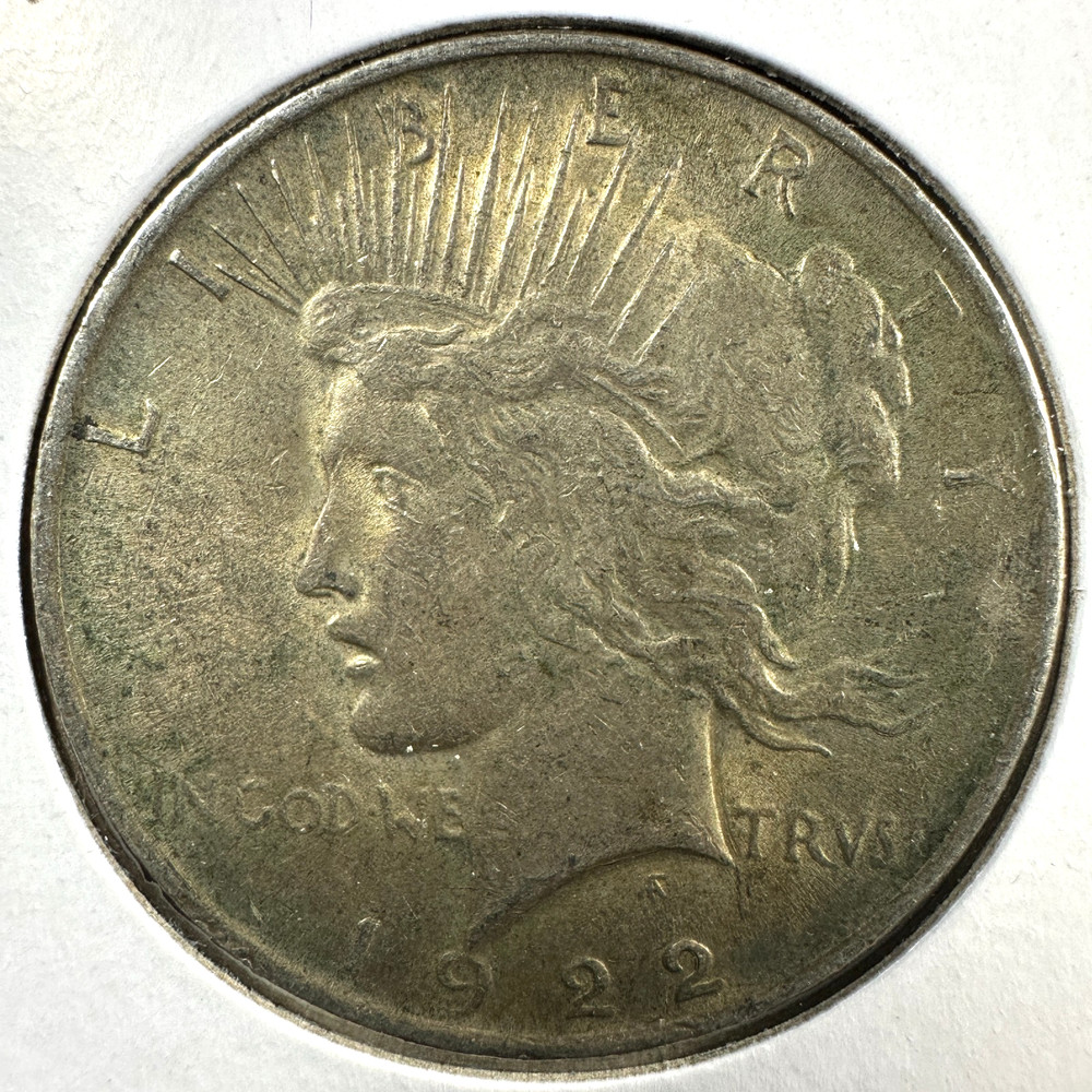 1922 $1 Silver Peace Dollar (89376)