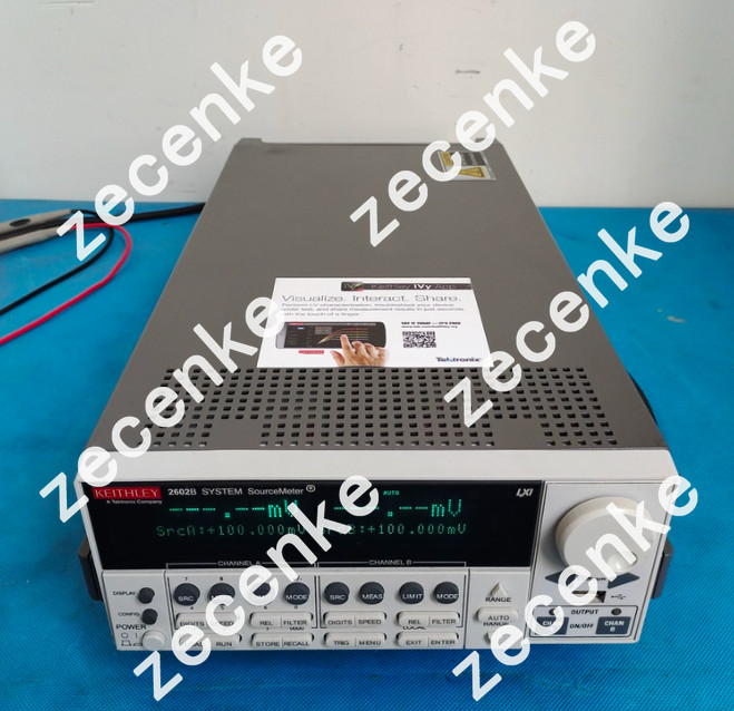 USED 1PC Keithley 2602B Source Meter SMU Dual Channel Source Meter 40V 3A