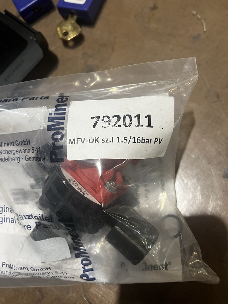 New SealedProMinent 792011 MFV-DK  1.5/16bar Multi-Function Dosing Pump Valve