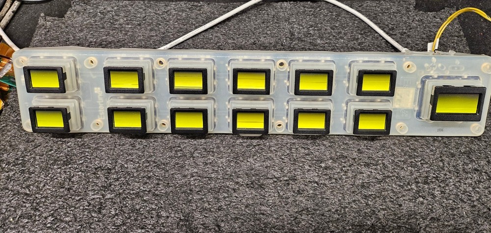 WMS BB2 OLED Button Panel V3.09, with Elastomer Liquid Resistant. Refurbished