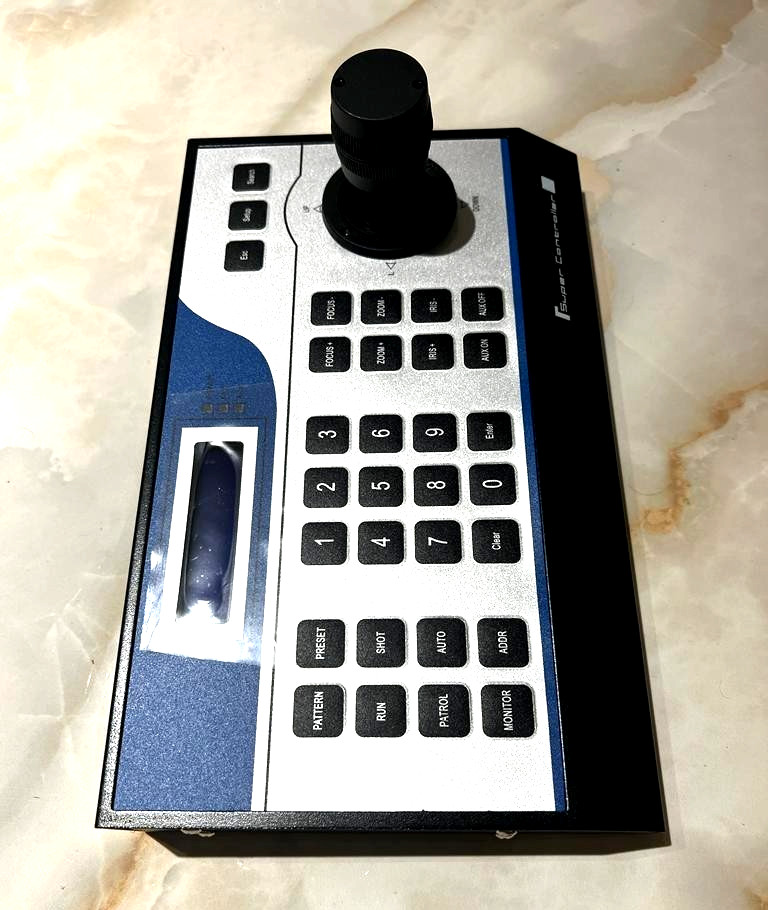 Super Controller RS-485 Joystick Camera CCTV PTZ Keyboard Control Unit