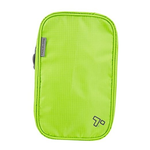 Compact Hanging Toiletry Kit Lime