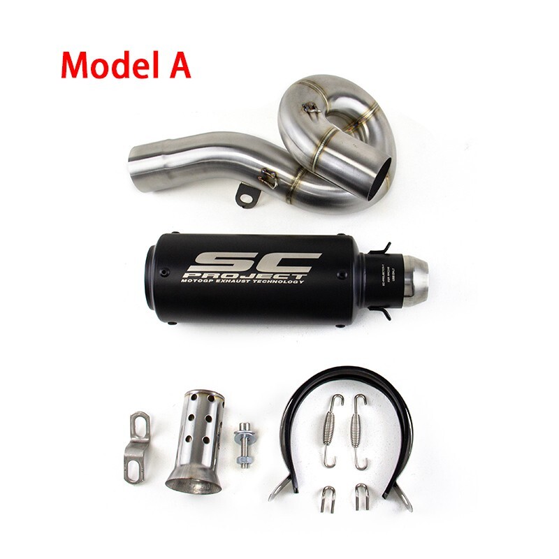 Slip for Kawasaki Ninja ZX6R ZX636 2009-2025 Exhaust Mid Link Pipe Muffler Tips