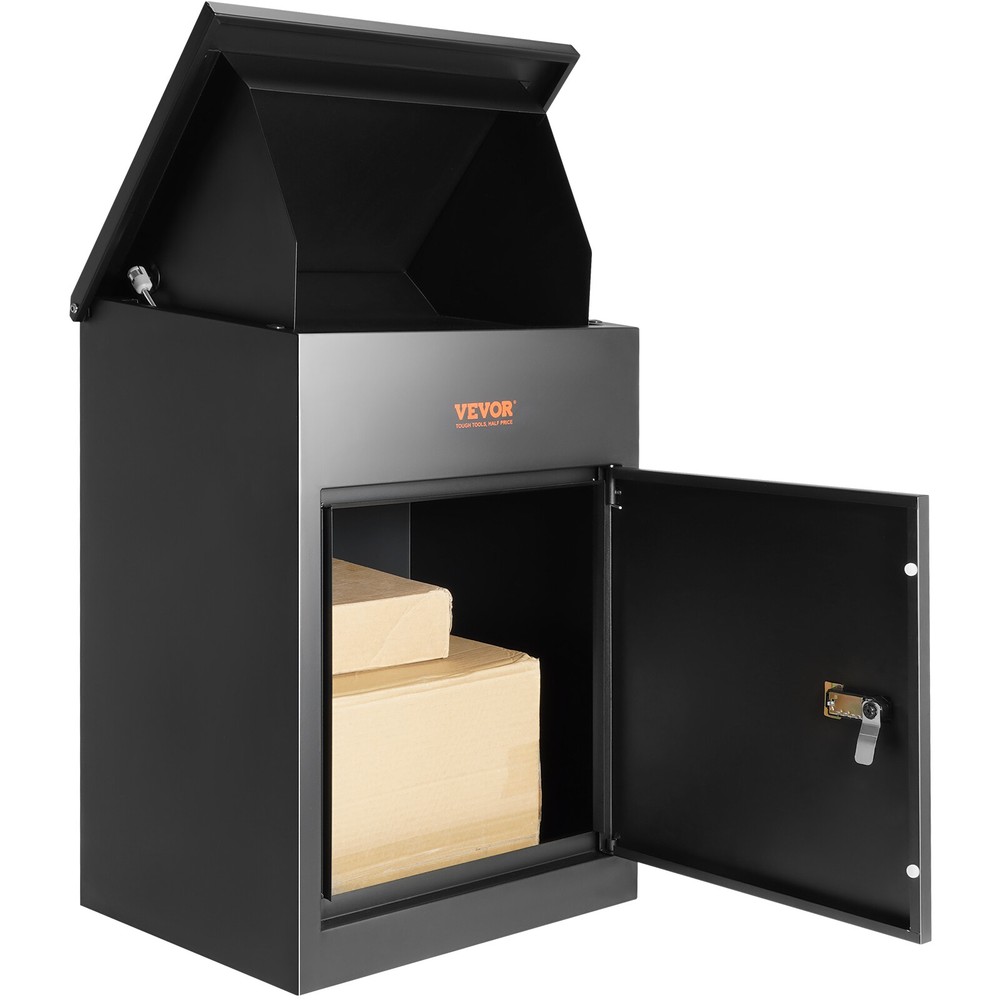 VEVOR Package Delivery Box Outdoor Storage Parcel Galvanized Steel Coded Lock