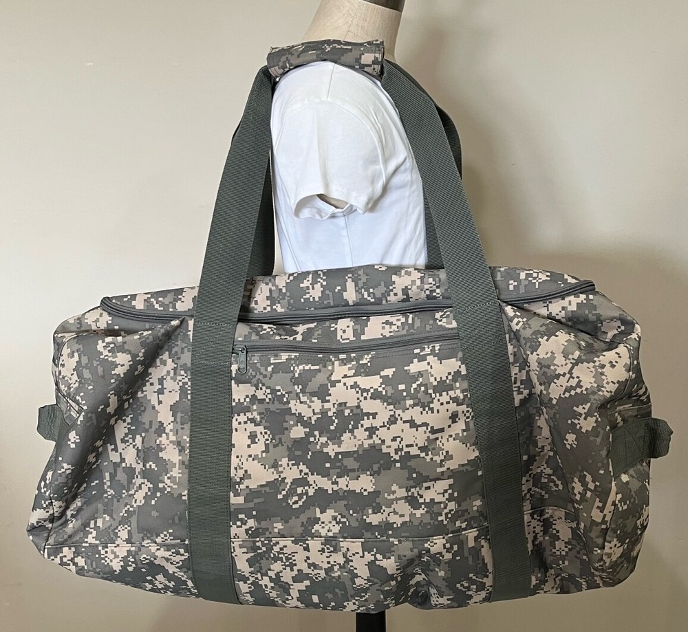 Digital Camouflage Big Duffle Bag