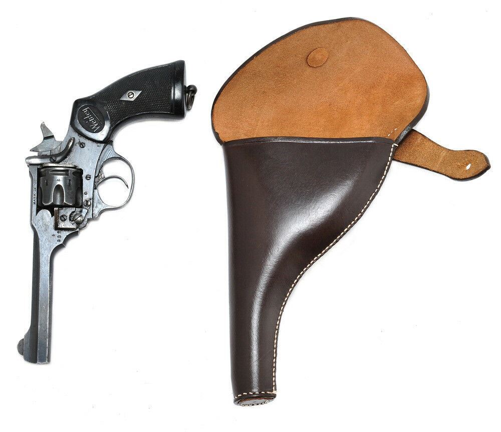 Leather British Webley Holster MK IV .38 Left Hand Version