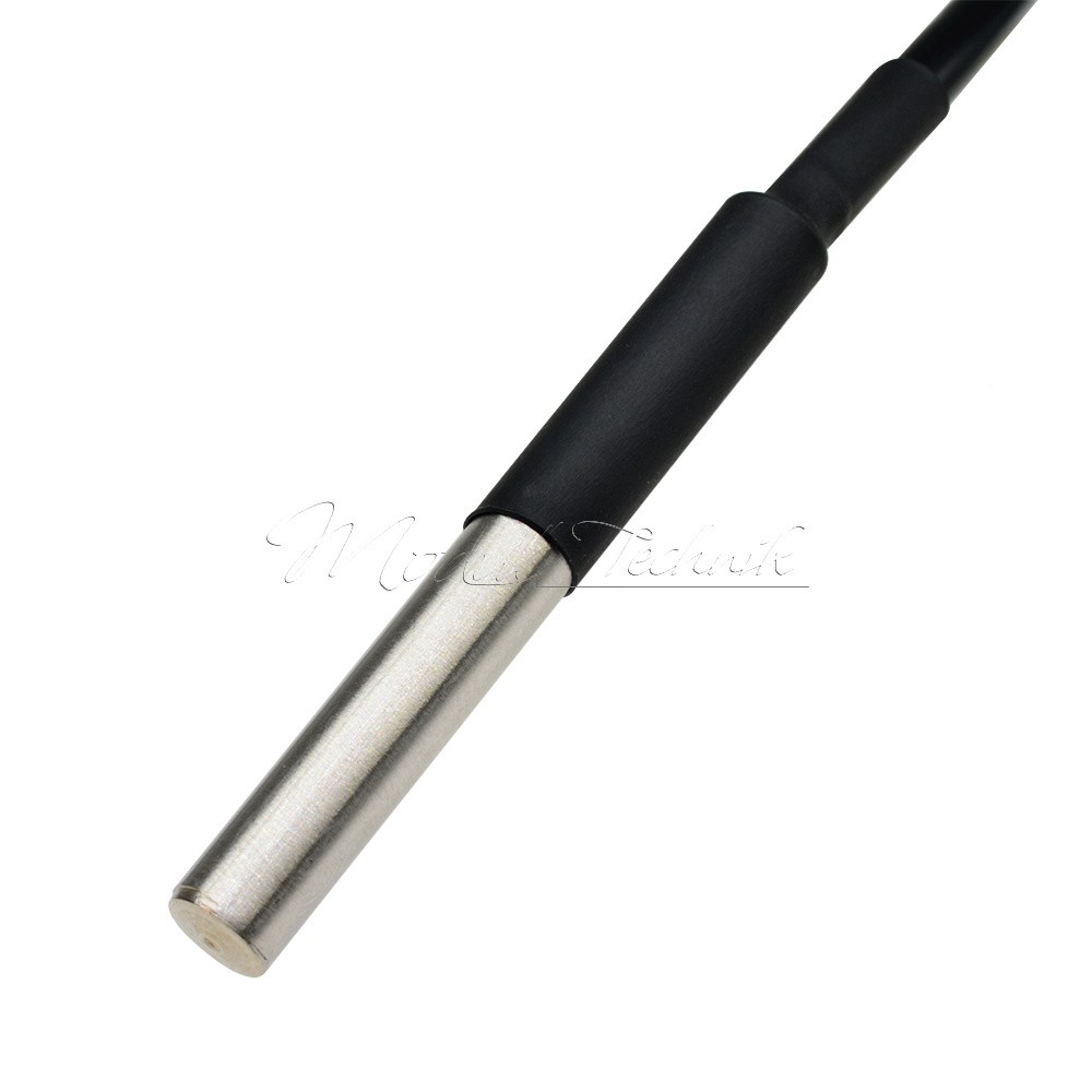 1PC DS18B20 Temperature Sensor Temperature Probe Stainless Waterproof 1M US