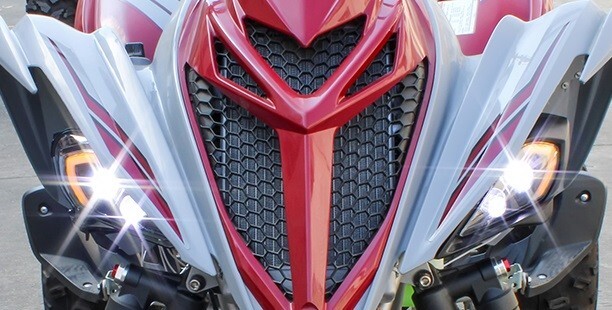 LED Headlight set ... 2006 - 2025 YAMAHA RAPTOR YFZ 450 700R YFM 250 350 700