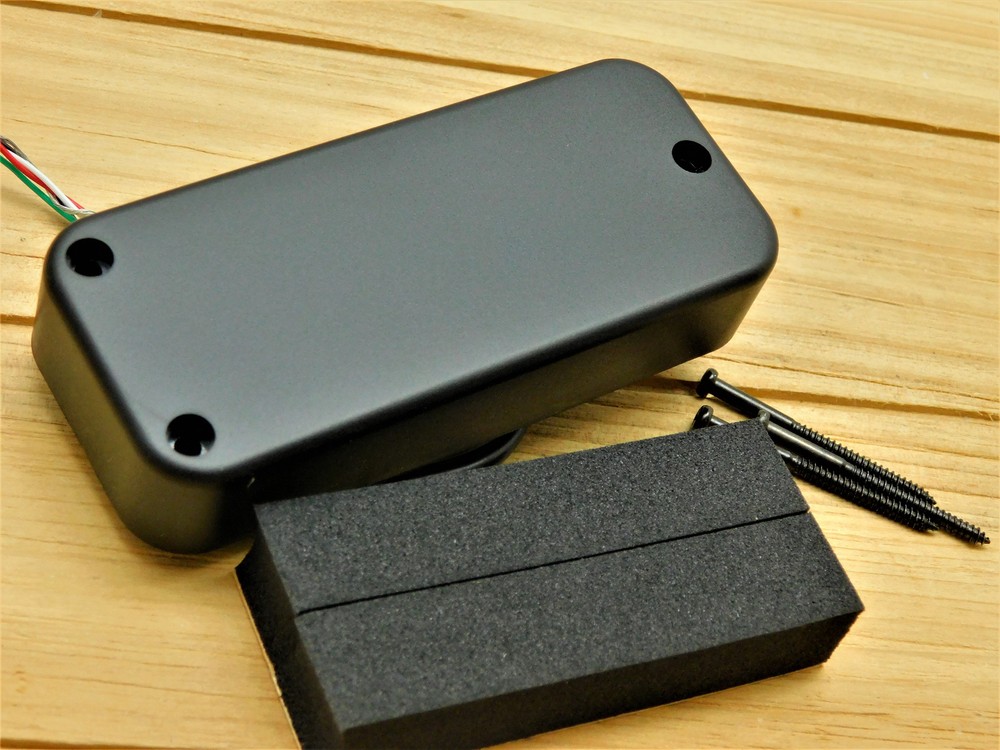 4-string Soap bar Bass pickup / Ceramic Black
