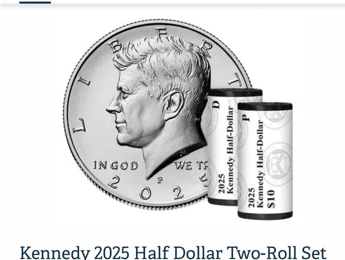 2025 P D & S Kennedy Half Dollar