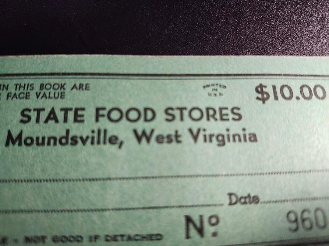 State Food stores coupons $10. BOOK SCRIP TOKEN UNC WEST VIRGINIA 70 coupons