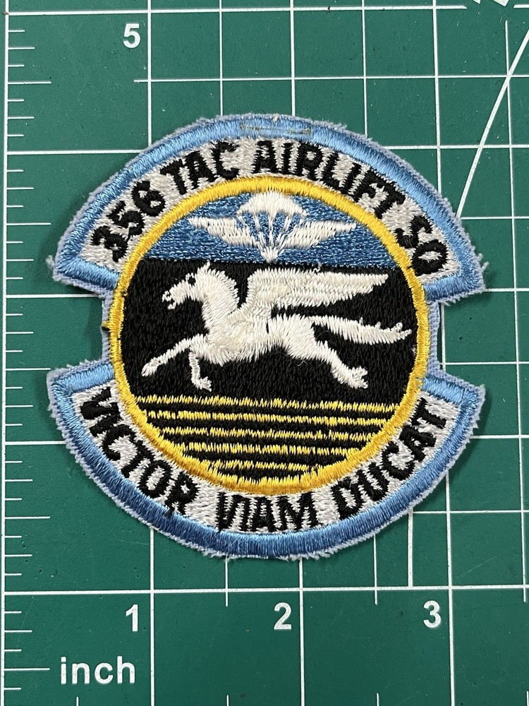 USAF US Air Force 356th Tactical Airlift Squadron Patch