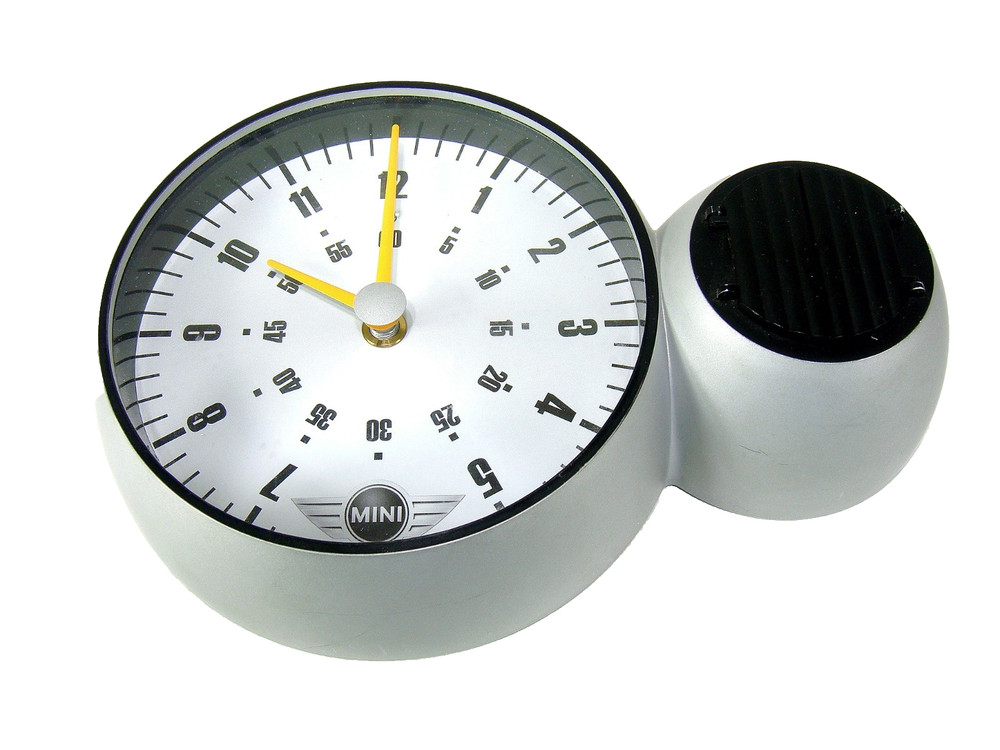 RARE MINI COOPER BMW Cuckoo Wall Speedometer Clock WORKS Red Mini Inside