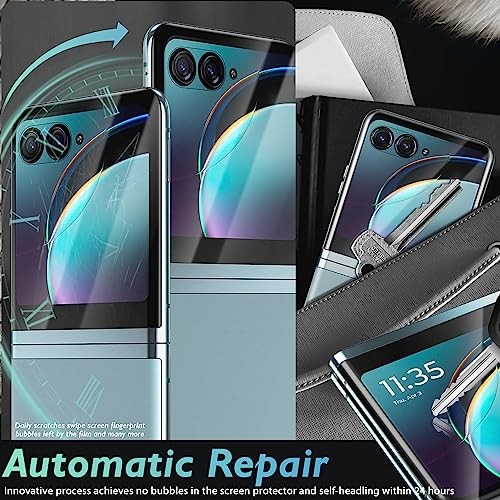 (3 Pack Front Screen Protector Compatible for Motorola Razr+/Razr Plus 2023,